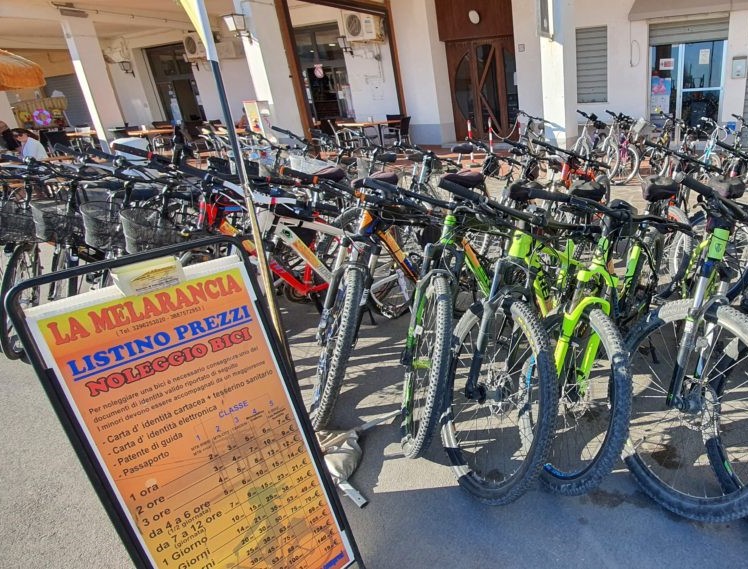 Noleggio bici La Melarancia a San Vito Marina